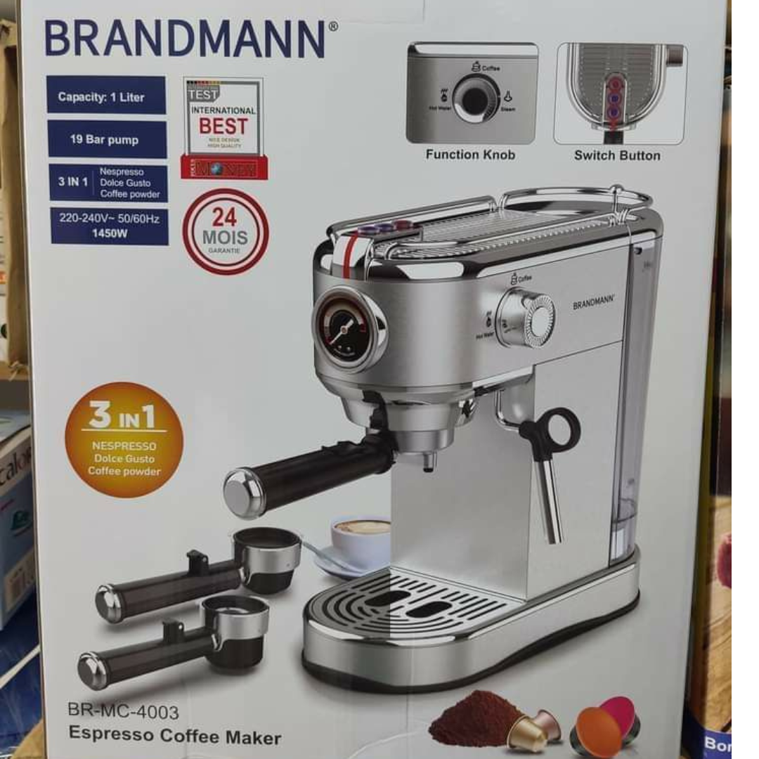 Cafetière Brandmann 3 en 1