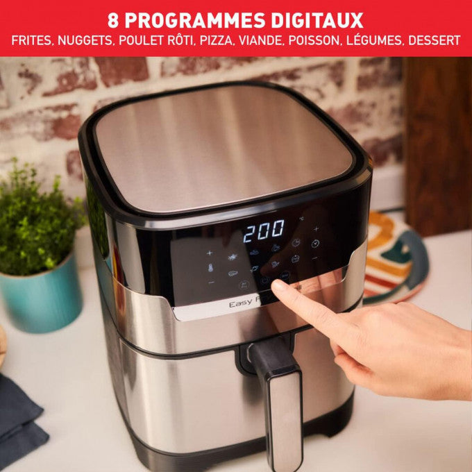 1- Moulinex Friteuse sans huile XL + gril, 4,2 L, 6