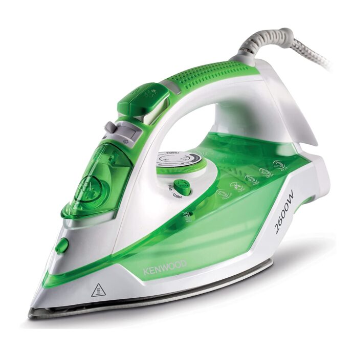 ⁦كينوود مكواة بخار 2200 وات مع قاعدة سيراميك STP60.000WB أبيض / أزرق Kenwood Steam Iron 2200W with Ceramic Soleplate,⁩ - الصورة ⁦2⁩