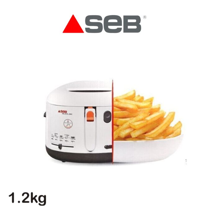 ⁦مقلاة كهربائية ساب فيلترا وان  Friteuse 1.2 KG FILTRA ONE SEB FF162100 blanche⁩ - الصورة ⁦6⁩