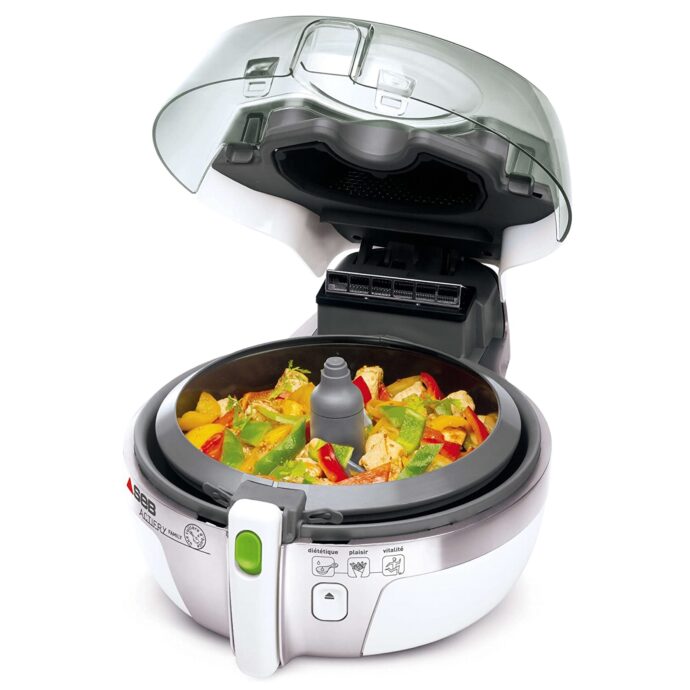 ⁦مقلاة سيب AH900000 أكتيفراي العائلية 1.5 كجم بيضاء Seb AH900000 Friteuse Actifry Family 1,5 kg Blanc⁩ - الصورة ⁦2⁩