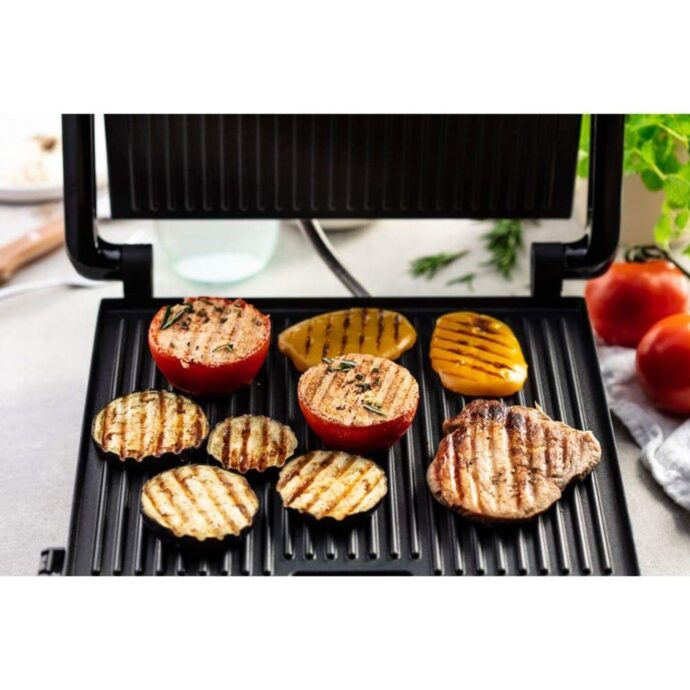 ⁦شواية تيفال Inicio Adjust GC242D شواية للحوم والأسماك والخضروات ووظيفة الساندويتش والبانيني Tefal Grill Inicio Adjust GC242D Grill à viande,⁩ - الصورة ⁦3⁩