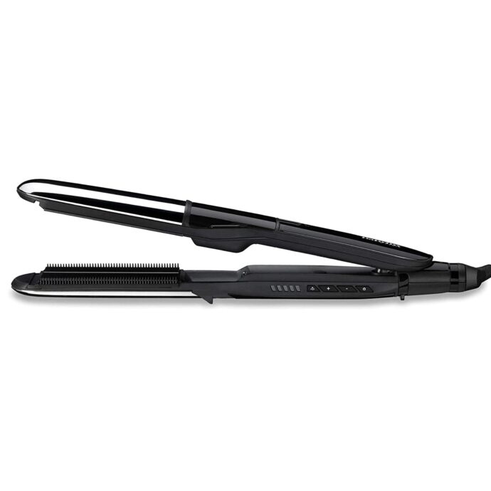 ⁦Lisseur BaByliss ST495E Pure Metal مكواة فرد البخار 2 في 1 ، وظيفة البخار ، السيراميك الماسي⁩ - الصورة ⁦3⁩