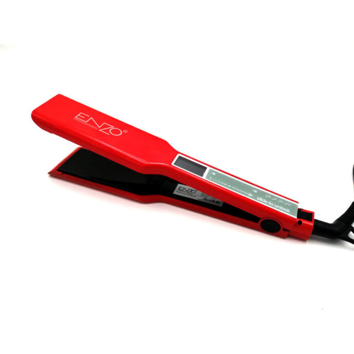 ⁦مملس الشعر الاحترافي بصفائح السيراميك لشعر جذاب واطلالة أنيقة ENZO Professional Hair  Straightener Céramique Plates EN-3667⁩ - الصورة ⁦4⁩