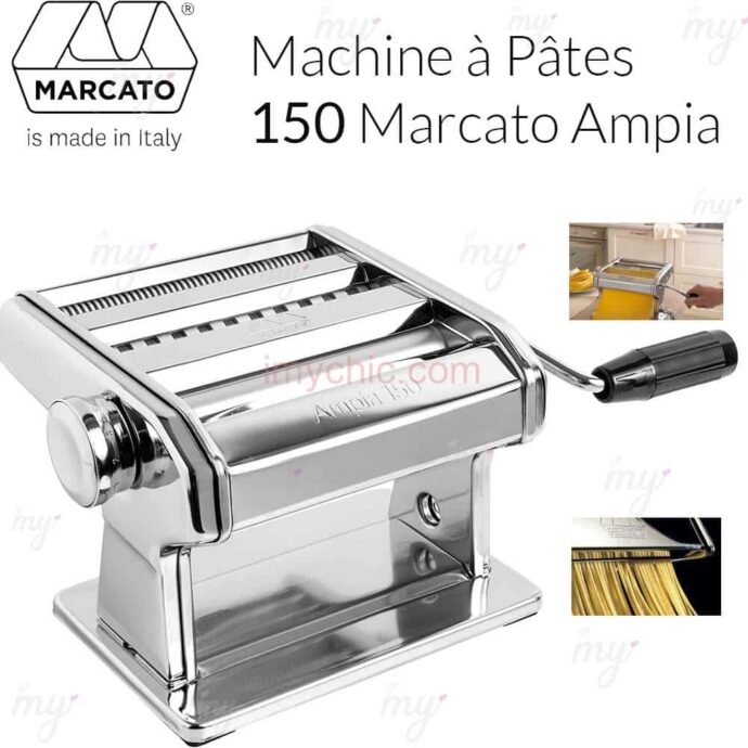 ⁦آلة باستا ماركاتو آمبيا 150 ب9اوضاع للتحكم في سمك العجين Marcato Ampia 150  Machine à Pâtes⁩ - الصورة ⁦2⁩