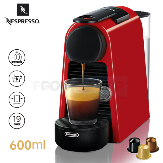 ماكينة تحضير القهوة إيسنزا ميني نيسبريسو D30 من كروبس 1260 وات، ، 0.6 لتر Nespresso Mini Essenza