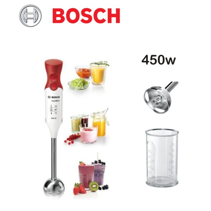 خلاط يدوي ستانلس ستيل  Bosch واط 450 Bras Mixeur Bosch 450 watts ErgoMixx