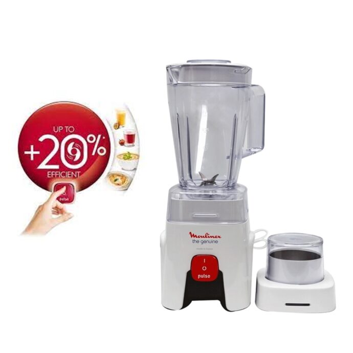 ⁦خلاط أصلي 500 وات 1.5 لتر مع مطحنة قهوة وتوابل مولينكس LM241B25 Blender Genuine 500W 1.5L Avec Moulin à Café et Epices MOULINE⁩ - الصورة ⁦7⁩