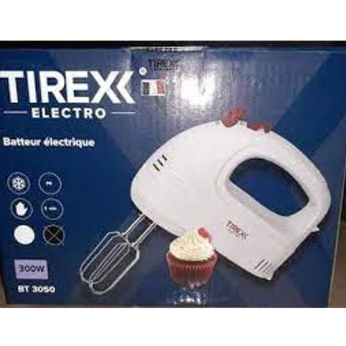 ⁦خلاط كهربائي ستانلس ستيل 300 وات Batteur Electric Tirex Inox 300 W BT 3050⁩ - الصورة ⁦3⁩