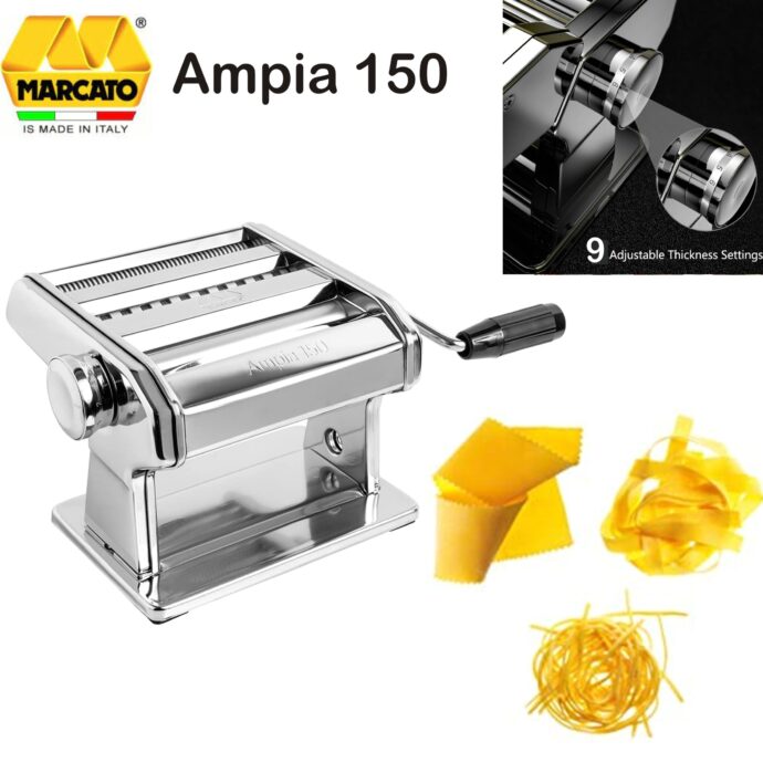 آلة باستا ماركاتو آمبيا 150 ب9اوضاع للتحكم في سمك العجين Marcato Ampia 150  Machine à Pâtes