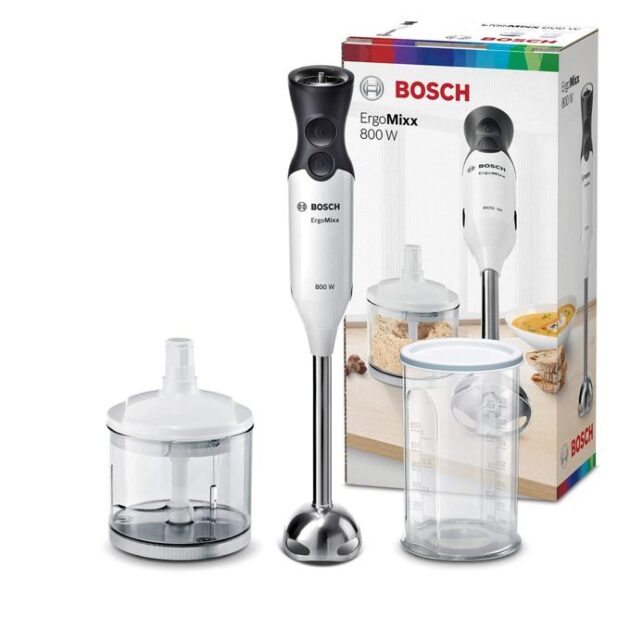 ذراع خلاط بوش 2في1 اصلي Bosch Mixeur Plongeant Ergomixx Msm66020 – Mélangeur – Puissance De 800 W