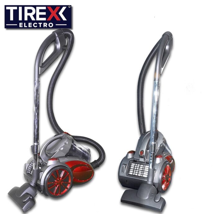 ⁦Aspirateur Tirexx Sans Sac Multi-Cyclonique - 2000W - 4 L - مكنسة كهربائية من تيراكس بدون خزان⁩ - الصورة ⁦2⁩