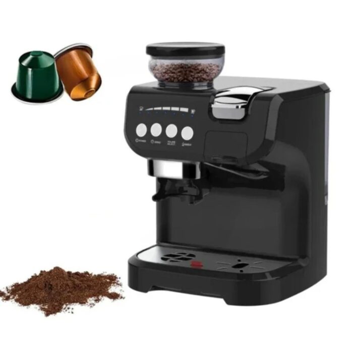 ⁦صانعة القهوة 3في1 كيتشن لاب Machine à Café Multifonction 3en1 Kitchen Lab KL-CG5003 - 1450W⁩ - الصورة ⁦7⁩