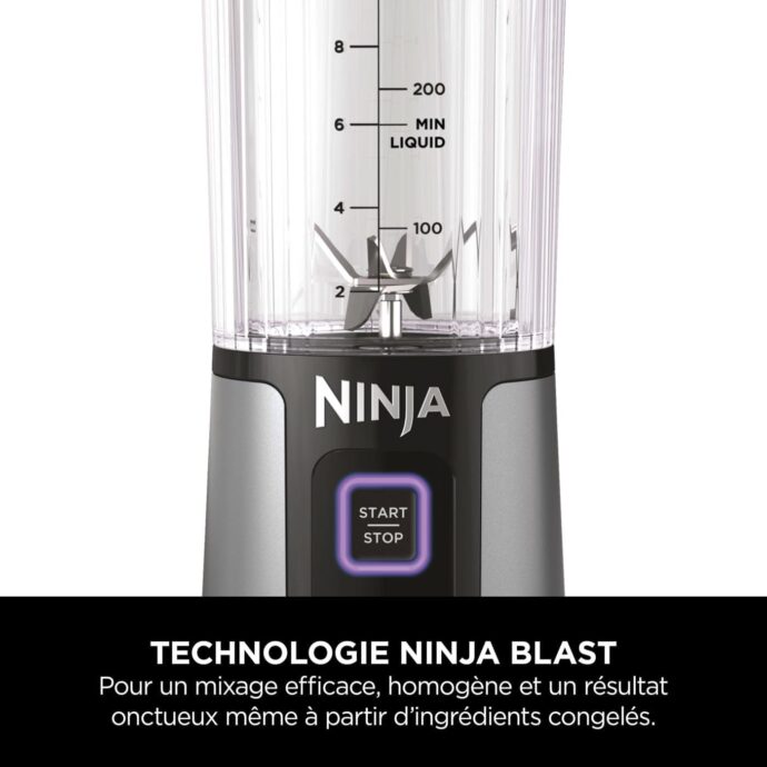 ⁦خلاط عصائر نينجا لاسلكي Ninja Blast Blender portable, 530 ml sans fil puissant, rechargeable⁩ - الصورة ⁦7⁩