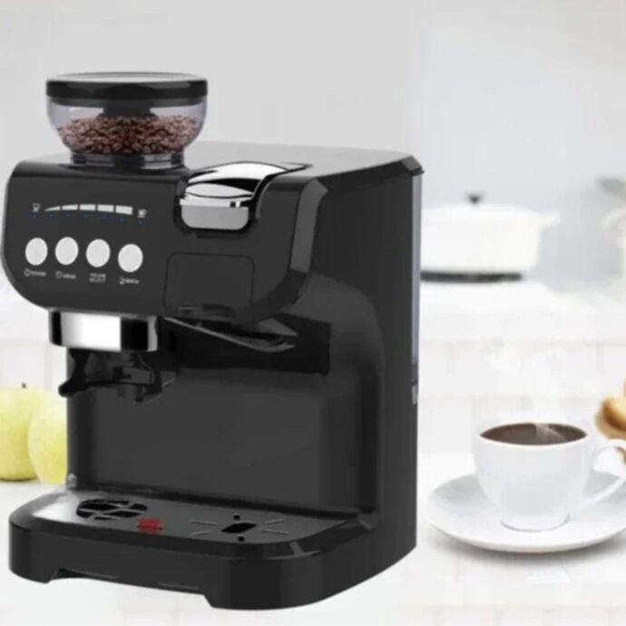 ⁦صانعة القهوة 3في1 كيتشن لاب Machine à Café Multifonction 3en1 Kitchen Lab KL-CG5003 - 1450W⁩ - الصورة ⁦5⁩