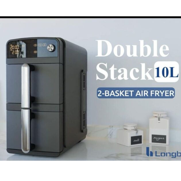 مقلاة هوائية 10 لتر kitchenLab Double Stack Air Fryer10 litres