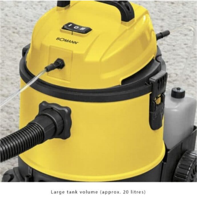 ⁦شفاطة للغبار والماء بومان Aspirateur 4en1 Bomann - 20L - 1200W - BSS 6000 CB⁩ - الصورة ⁦2⁩