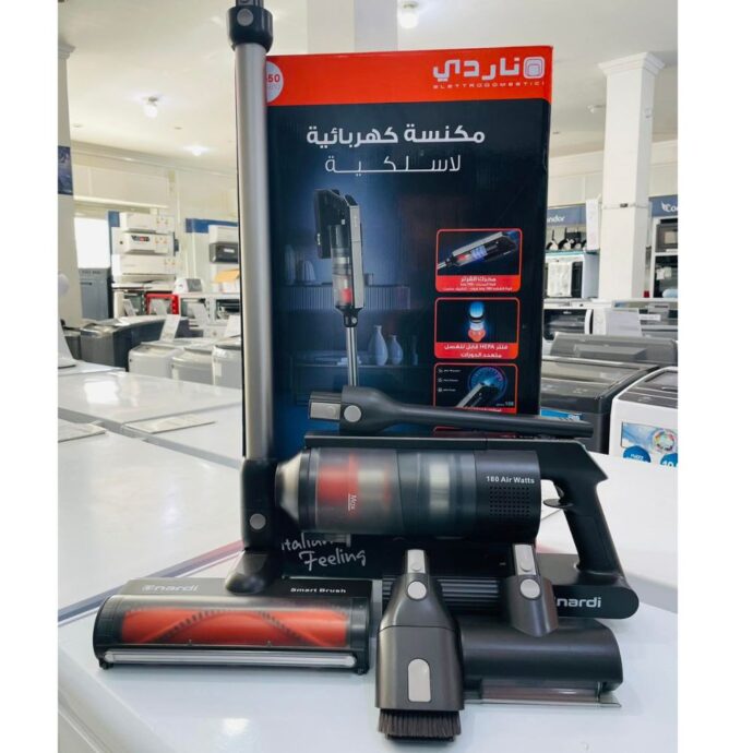 ⁦شفاط لاسلكي من ناردي Nardi Aspirateur Balai sans Fil Smart- NAS55B10⁩ - الصورة ⁦3⁩