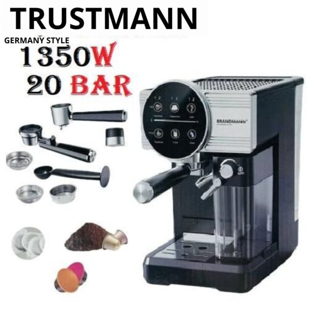 TRUSTMANN Machine A Café 5 EN 1 Tactile 20 Bars 1350 W - CM002