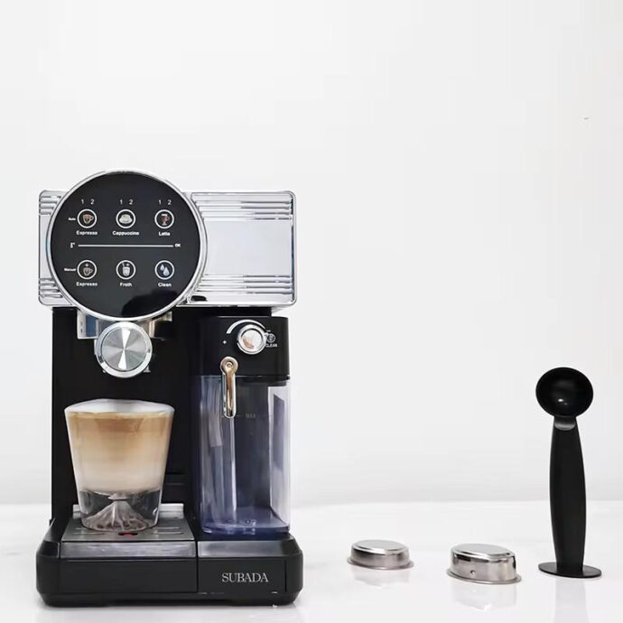 ⁦BRANDMANN Machine A Café 5 EN 1 Tactile 20 Bars 1350 W - CM002⁩ - الصورة ⁦6⁩
