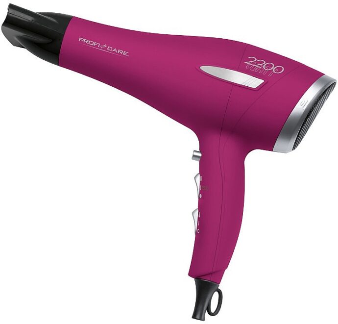 ⁦مجفف الشعر الاحترافي ProfiCare PC-HT 3045 أرجواني/فضي Seche cheveux professionnel 2200 W⁩ - الصورة ⁦3⁩