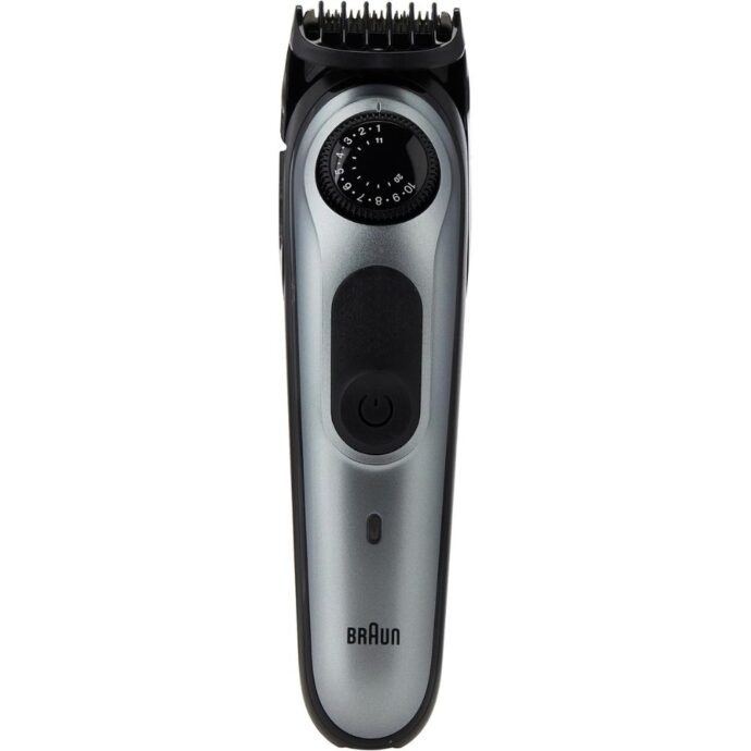 ⁦ماكينة حلاقة اللحية والشعر براون BT7240 Series 7 مع شفرة جيليت فيوجن 5 بروجلايدBraun Tondeuse à barbe BT7240 série 7 et tondeuse à cheveux avec rasoir Gillette Fusion5 ProGlide⁩ - الصورة ⁦8⁩