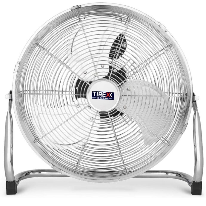 ⁦مروحة أرضية من تيراكس مصنوعة من الفولاذ Tirexx Ventilateur de Sol 50 cm | Ventilateur sur Pied 120W⁩ - الصورة ⁦9⁩