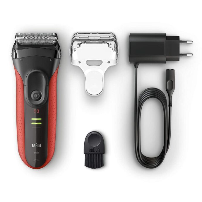 ⁦ماكينة حلاقة اللحية الكهربائية للرجال من براون سيريز 3 بروسكين 3030sBraun Series 3 ProSkin 3030s Rasoir Électrique Homme Barbe⁩ - الصورة ⁦7⁩