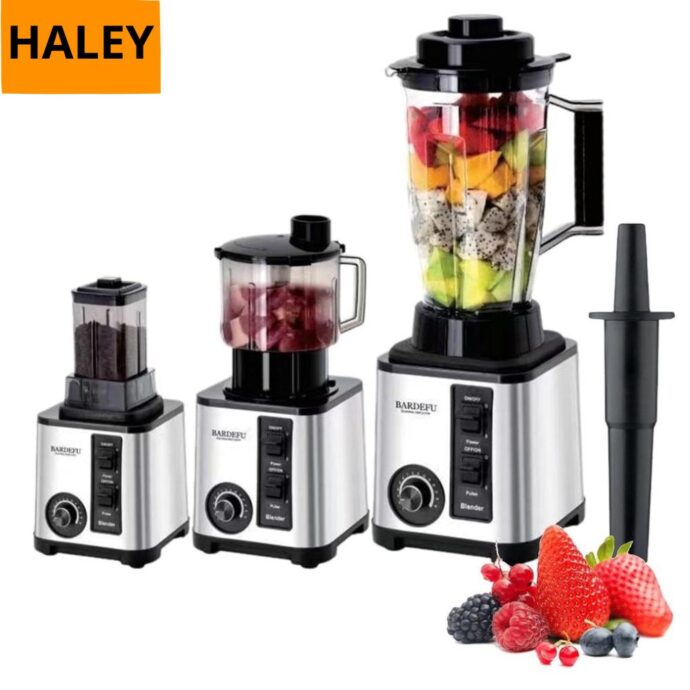 ⁦خلاط متعدد الوضائف هالي Blender Halei Mixeur Mélangeur Multifonction 3 En 1 Smoothie Maker 2L 5500 w⁩ - الصورة ⁦11⁩