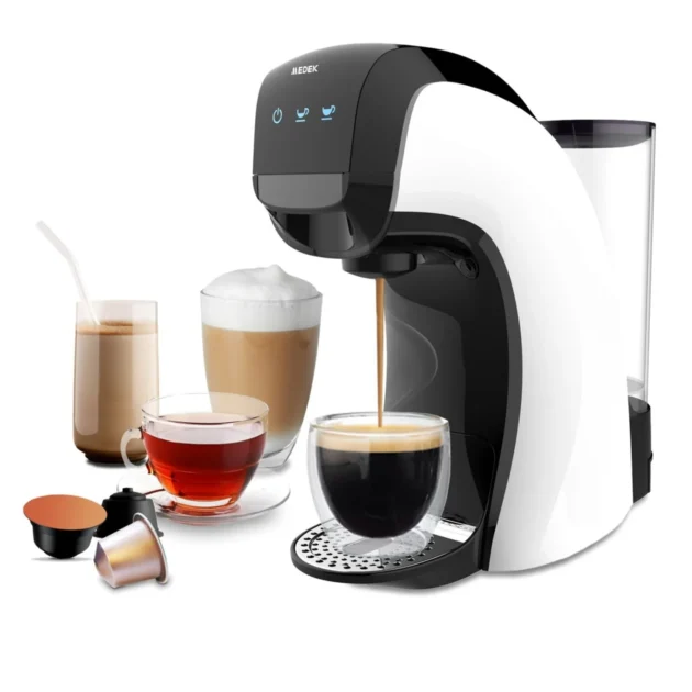 صانعة القهوة متعددة الوضائف من ميداك الفرنسية 3في1 Machine à expresso multi-dosettes MEDS835B MEDEK