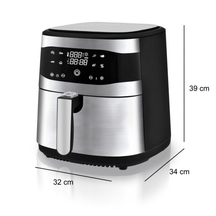 ⁦قلاية هوائية هاينريتش بدون زيت 8 لتر HEINRICH’S FRITEUSE SANS HUILE 8 LITRE⁩ - الصورة ⁦3⁩